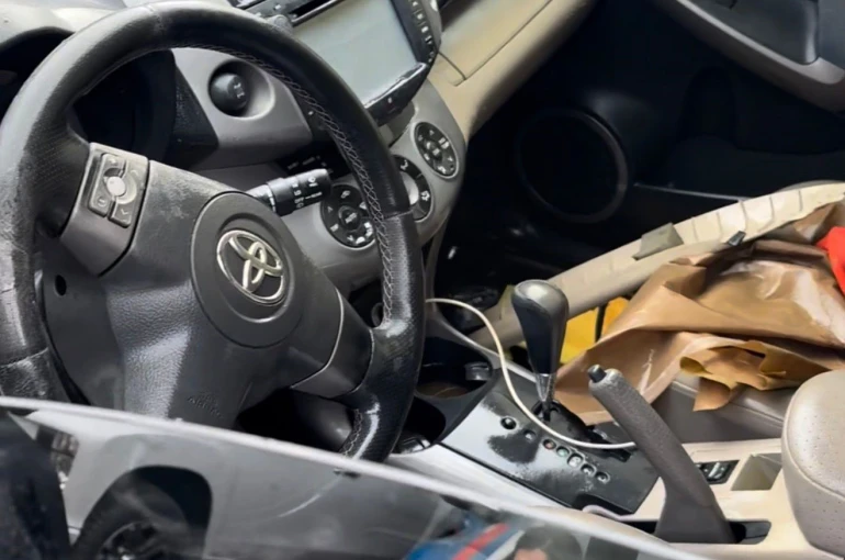 İHA muhabiri görüntüledi: Elif Kumal’ın aracında dikkat çeken şüpheli detaylar 