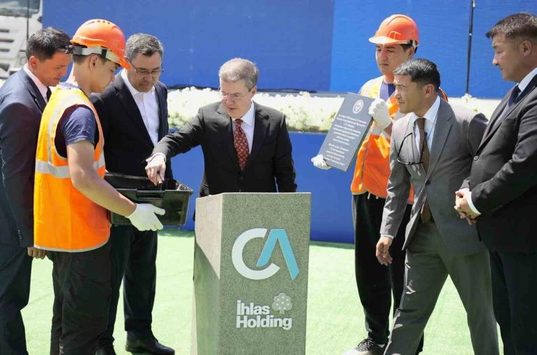 İhlas Holding’in Kırgızistan’daki dev yatırımı Kazarman Hidroelektrik Santrali’nin kapsül bırakma töreni gerçekleştirildi 