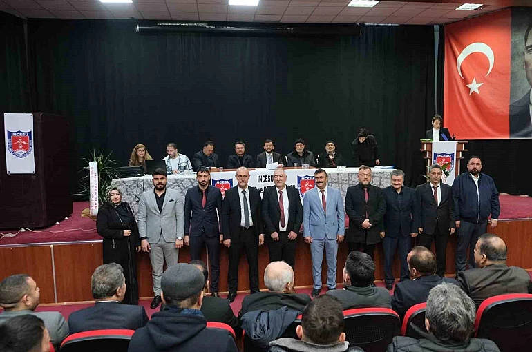 İncesu Şoförler ve Otomobilciler Odası’nda Büyüköz güven tazeledi 