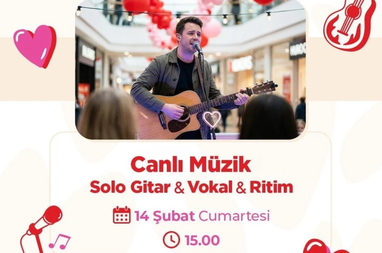 İnegöl AVM, Sevgililer Günü programını açıkladı 