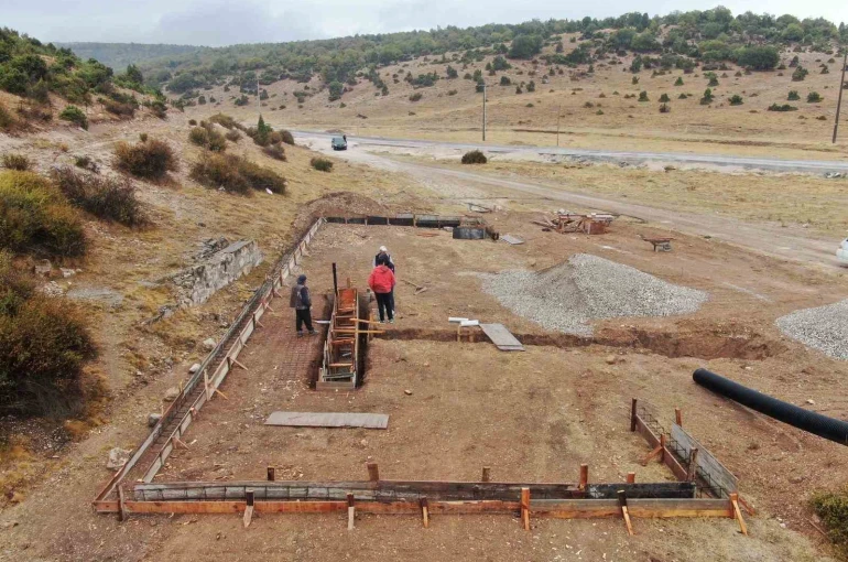 İnönü Belediyesi’nden Oklubalı Mahallesi’ne koyun yıkama yeri 