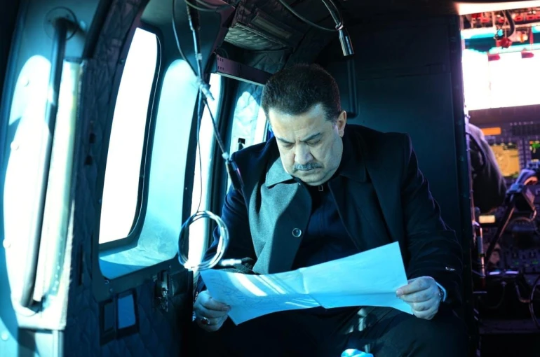 Irak Başbakanı Sudani’den koalisyon güçlerinden devralınan Ayn el-Esed Üssü’ne ziyaret