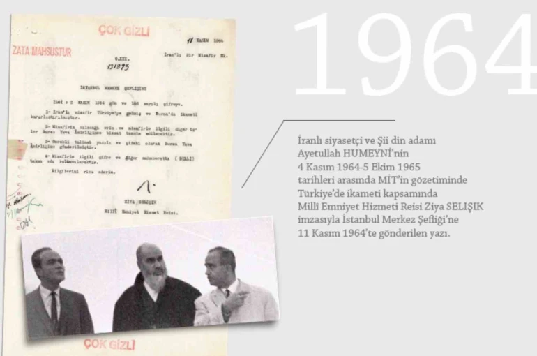 İran lideri Humeyni’nin Türkiye’deki ilk günleri MİT raporlarında 