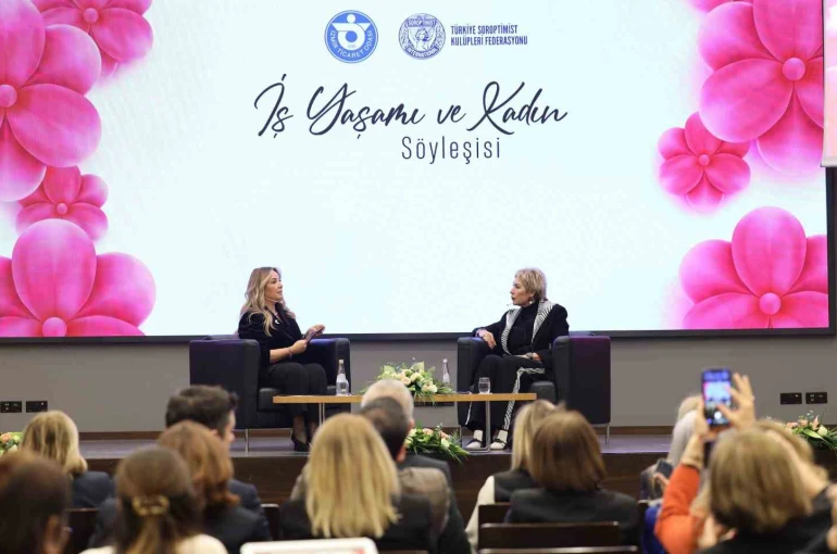 İş kadını Leyla Alaton İzmirli kadınlarla buluştu 