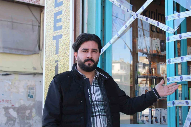 İş yeri soyuldu, hırsızlara "Teslim olun" çağrısı yaptı 