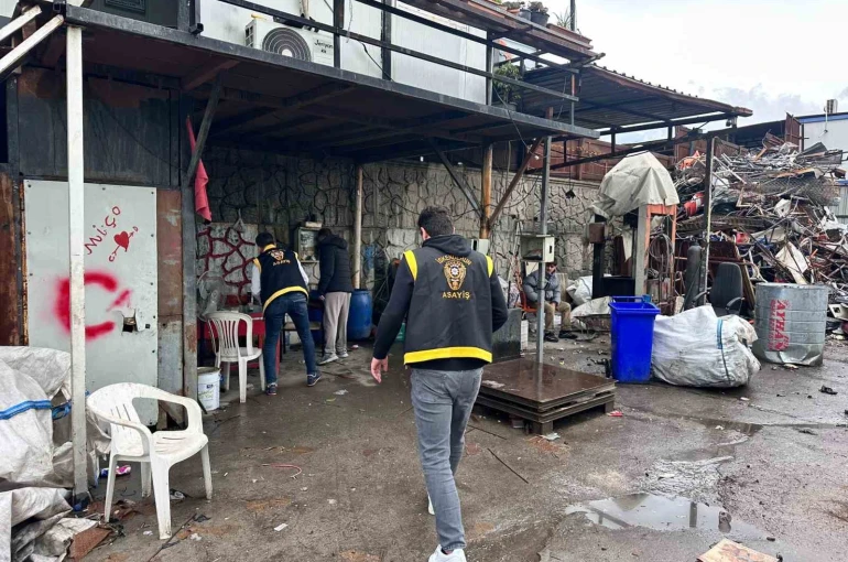 İskenderun ve Dörtyol’da hurdacılar denetlendi 