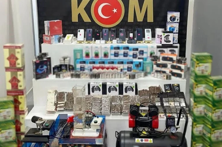 Isparta’da kaçak ürün operasyonu