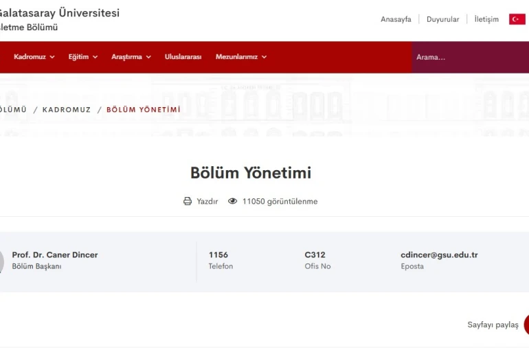 İstanbul Üniversitesi’nin diplomasını iptal ettiği Galatasaraylı profesör emekli oldu