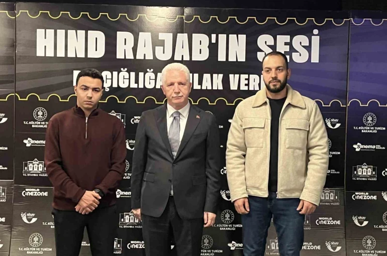 İstanbul’da Gazze’yi konu alan "Hind Rajab’ın Sesi" filminin gösterimine yoğun ilgi 