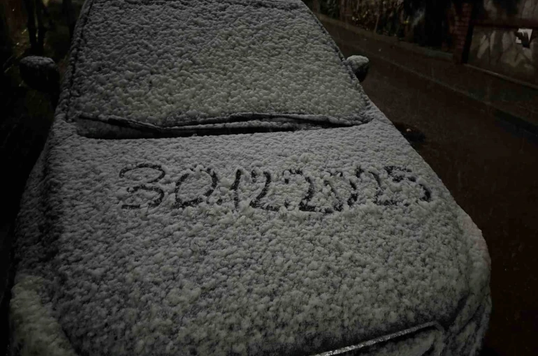 İstanbul’da kar yağışı başladı 