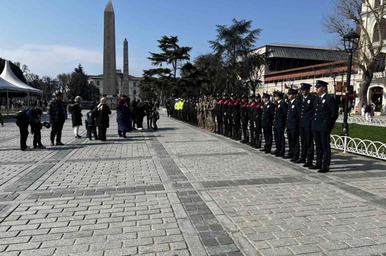 İstanbul’da Polis Haftası kortejine yoğun ilgi 