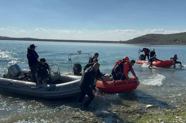 İvriz Baraj Gölü’nde gerçeğini aratmayan tatbikat
