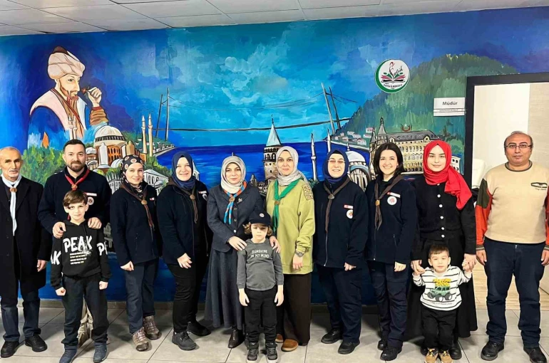 İzciler Milli Eğitim Müdürü ile buluştu 