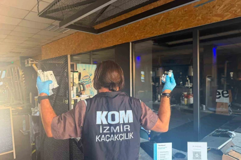 İzmir’de 11,2 milyon TL’lik kaçak kas geliştirme ilacı ele geçirildi