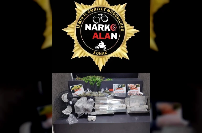 İzmir’de seraya çevirdiği evde kenevir yetiştiren şahıs tutuklandı 