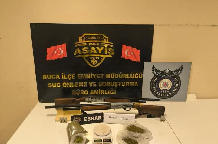 İzmir’de uyuşturucu operasyonu: 1 gözaltı 