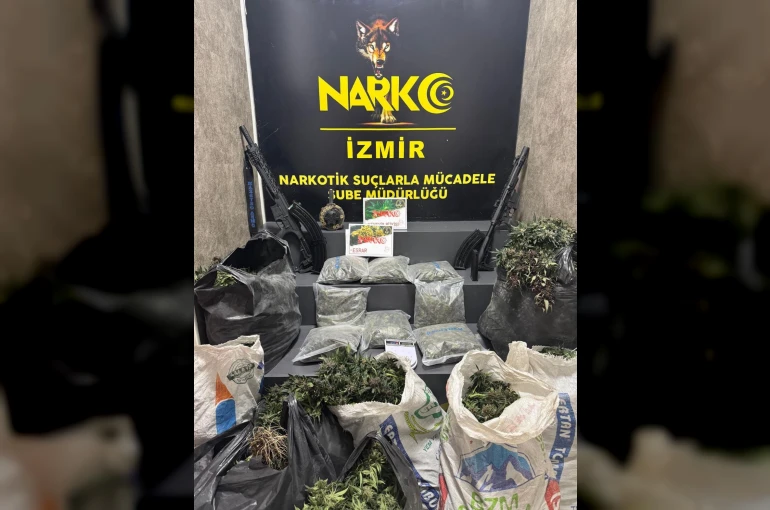 İzmir’de uyuşturucu operasyonu: 2 tutuklama 