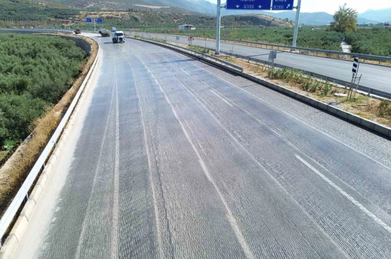 İznik çevre yolunda son dokunuş