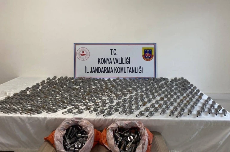 Jandarma, 586 adet tabanca namlusu ele geçirdi