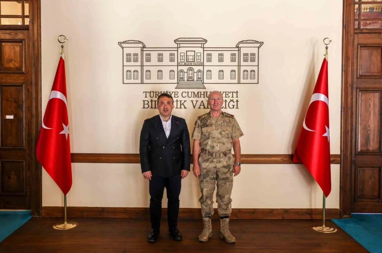 Jandarma Eğitim Komutanı İlbey’den Vali Sözer’e ziyaret