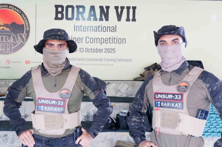 Jandarma ev sahipliğinde Uluslararası BORAN 7 Keskin Nişancı Yarışması nefes kesti 