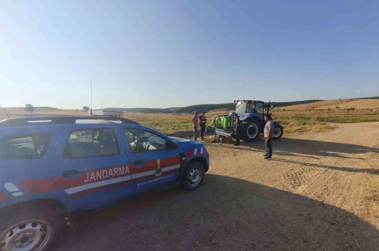 Jandarma, hasat öncesi yangına karşı sahada