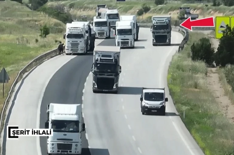 Jandarmadan dron destekli trafik denetimi: Bin 700 araca ceza 