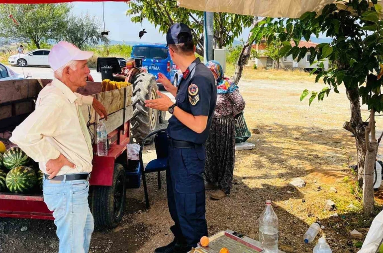 Jandarmadan köyde telefon dolandırıcılığı uyarısı