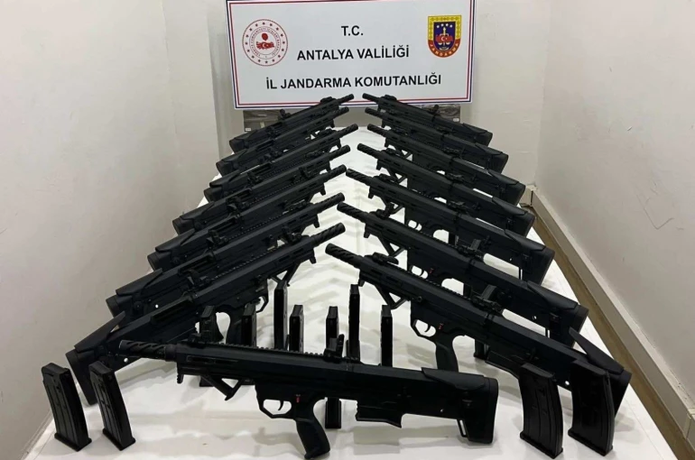 Jandarmadan silah kaçakçılığı operasyonu 