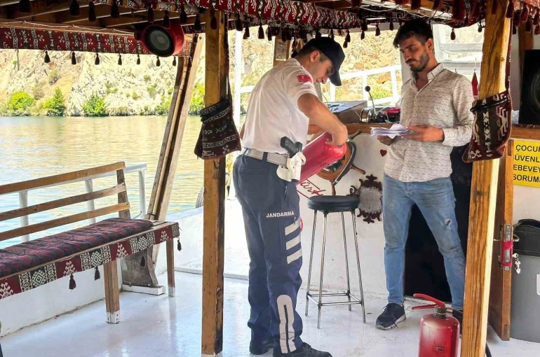 Jandarmadan teknelerde denetim