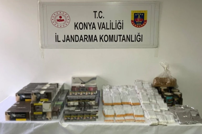 Jandarmadan tütün kaçaklarına operasyon