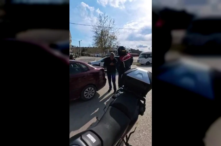 Jandarmanın hızlı refleksi hayat kurtardı 