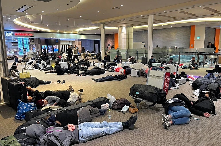 Japonya’da kar esareti 