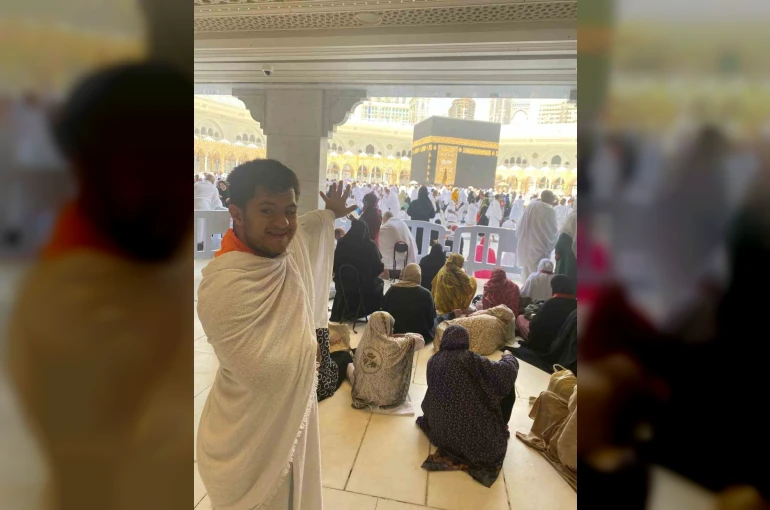 Kabe hasreti dualarla gerçeğe dönüştü