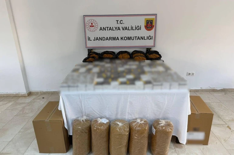 Kaçak tütün operasyonu