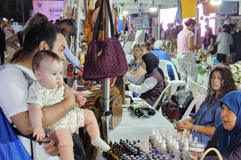Kadın El Emeği Festivali’ne yoğun ilgi 