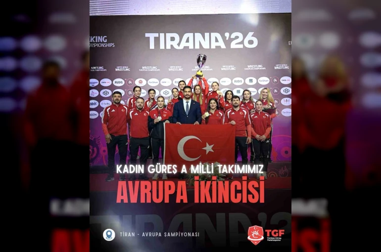 Kadın Güreş Milli Takımı, Avrupa ikincisi 