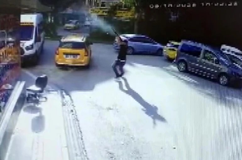 Kafeye otomatik tüfekle ateş eden şüpheli yakalandı