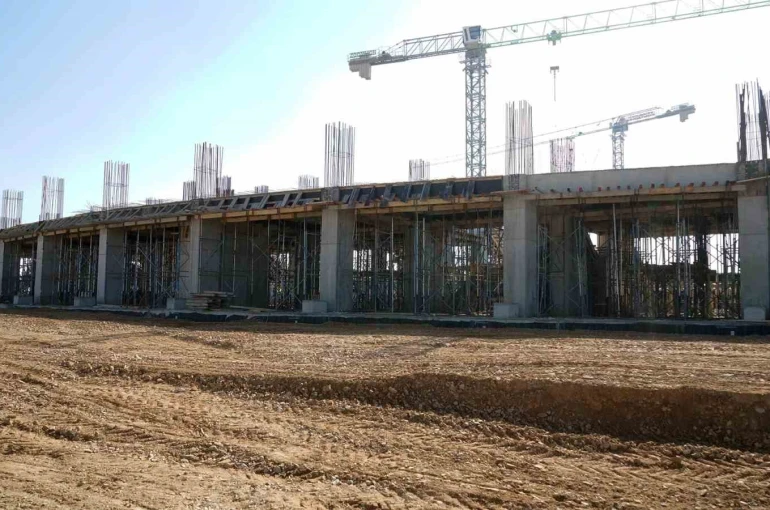 Kahramanmaraş Stadyumu yükseliyor 