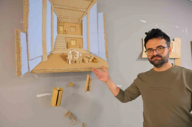 Kahramanmaraş’ta ’Filistin’in sessiz duvarları’ sergisi açıldı 