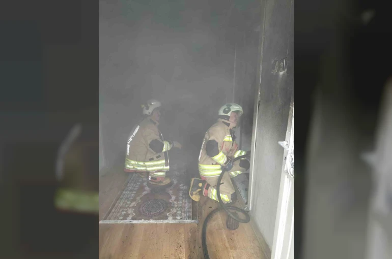 Kahramanmaraş’ta ikamette yangın 