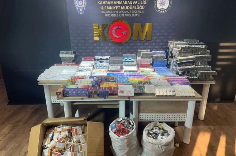 Kahramanmaraş’ta kaçakçılık operasyonlarında 3 şüpheli yakalandı