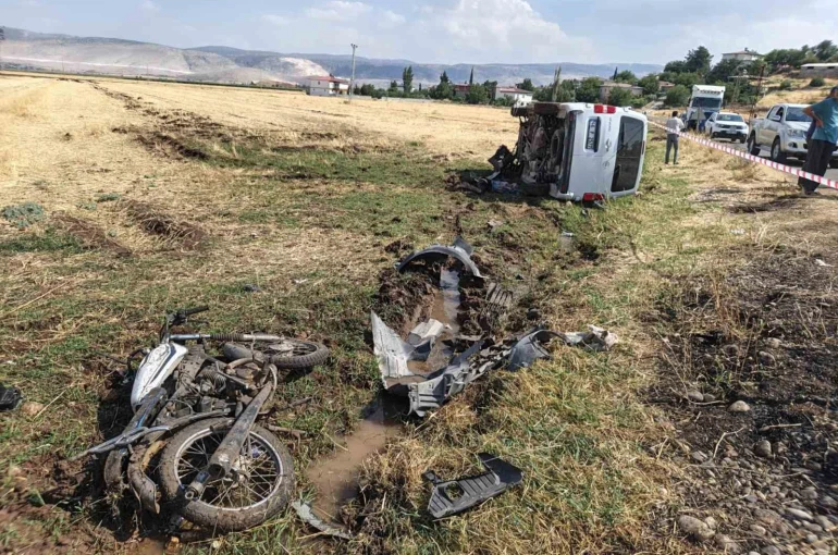 Kahramanmaraş’ta trafik kazası: 1 ölü 