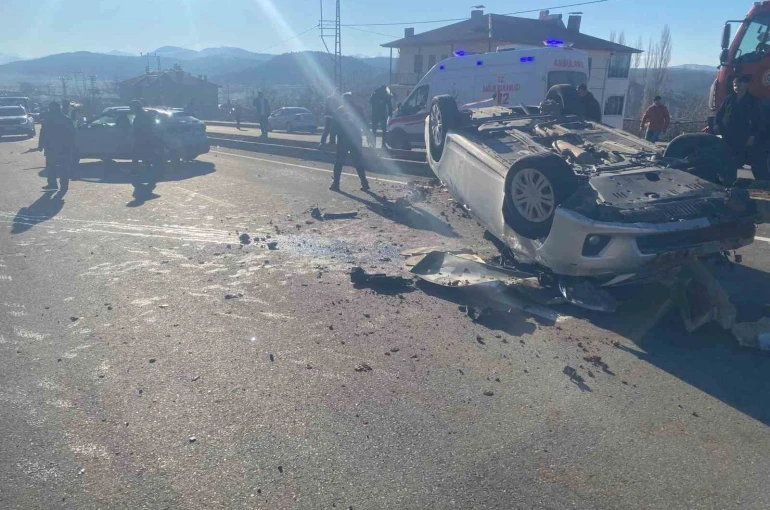 Kahramanmaraş’ta trafik kazası: 2 yaralı 