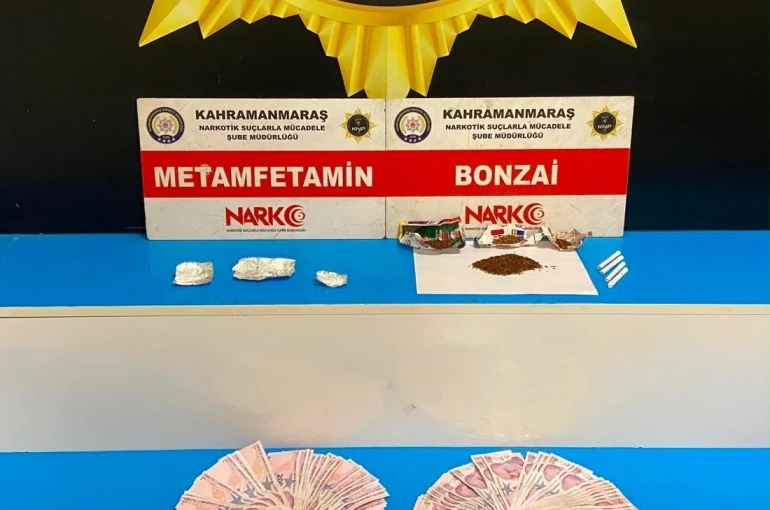 Kahramanmaraş’ta uyuşturucu operasyonlarında 6 tutuklama