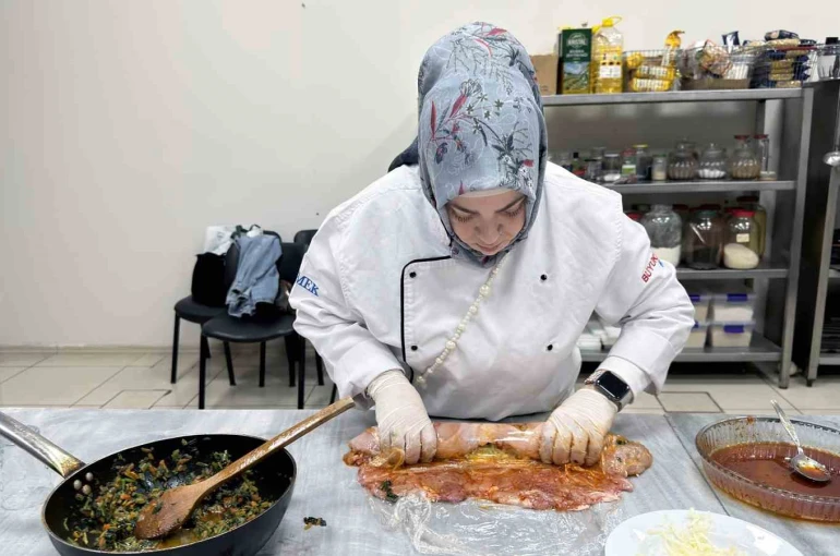 Kahramanmaraş’ta yeni aşçılar yetişiyor 