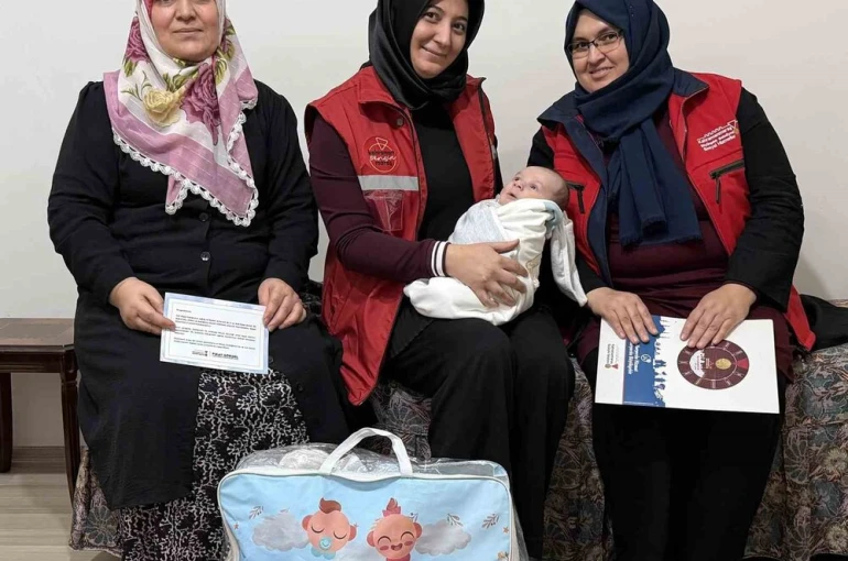 Kahramanmaraş’ta yeni doğalara destek 