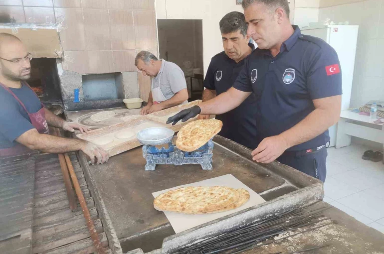 Kahta Belediyesi’nden fırınlarda sıkı denetim 