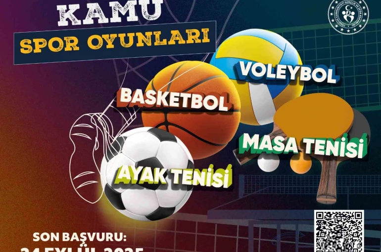 Kamu spor oyunları başlıyor