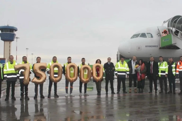 Kapadokya hava limanı rekor kırdı 